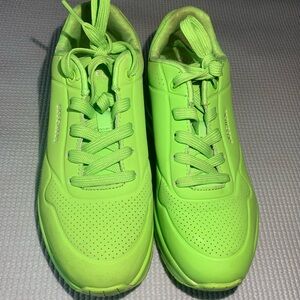 Skechers Neon Green Women's Sneakers
